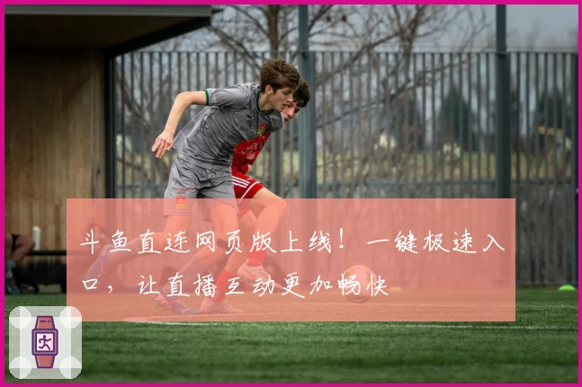 斗鱼直连网页版上线！一键极速入口，让直播互动更加畅快